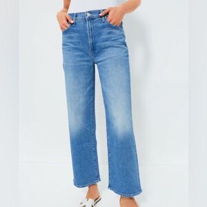 MOTHER Blue Flare & Wide Leg Jeans